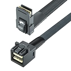 10Gtek SFF-8643 to SFF-8087 Mini SAS HD Cable, SAS