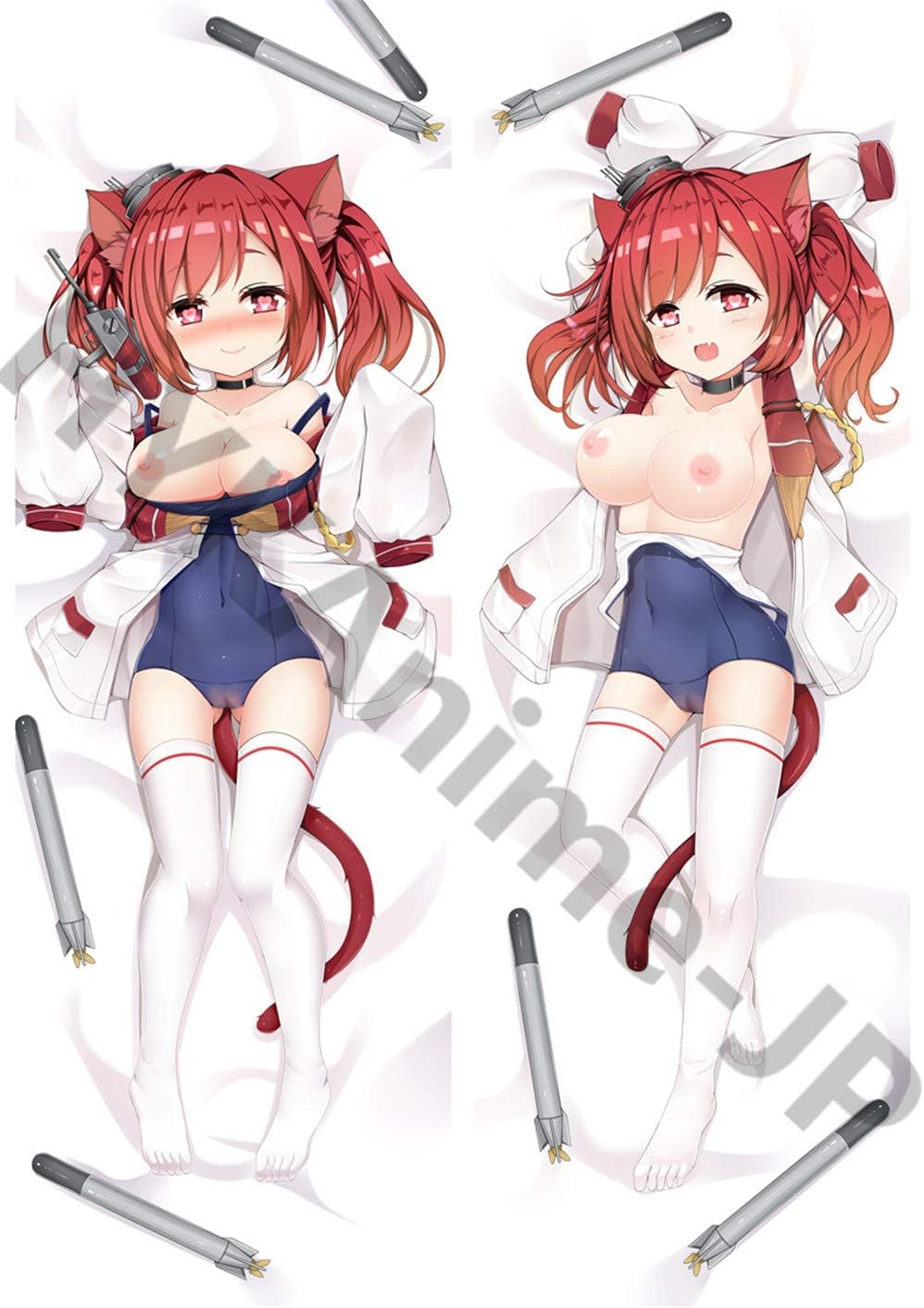 Hykanime アズールレーン Azur Lane 伊19 抱き枕カバー 等身大 150cm 50cm 2wayトリコット 両面プリント 添い寝 描き下ろし Hykanime 抱き枕カバー Amazon