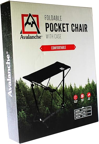 avalanche camping chair