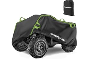 NEVERLAND ATV Covers Waterproof Outdoor Heavy Duty All Weather Rainproof Anti-UV Windproof 4 Wheeler Cover with Buckle Quad C
