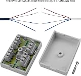 1STec BT77A 2-3 Pair Internal Telephone Cable Junction Box CW1308 CW1412 IDC view 3