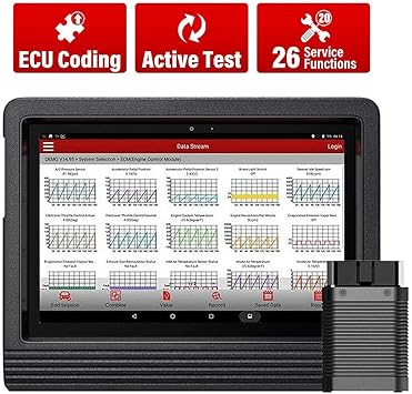 Launch X431 V Obd2 Diagnosegerat Android Tablettdiagnosen Mit Wifi Bluetooth Alle System Zurucksetzen Kann Und Ecu Codierung Steuergerate Programmierung Amazon De Auto