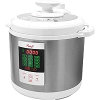 Rosewill RHPC-15001, Pressure Cooker, Non-Stick Pot/White