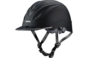 Troxel Intrepid Saddle Horse Riding Helmet, Low-Profile Adjustable Design, Safety Horseback Riding Gear