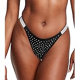 Victoria's Secret Shine Strap Thong Bikini Bottom