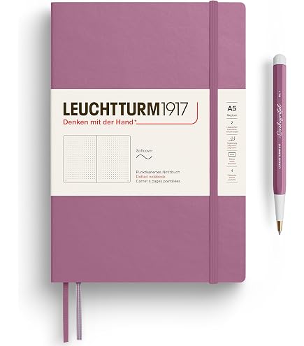 Amazon.com : LEUCHTTURM1917 - Notebook Hardcover Medium A5-251