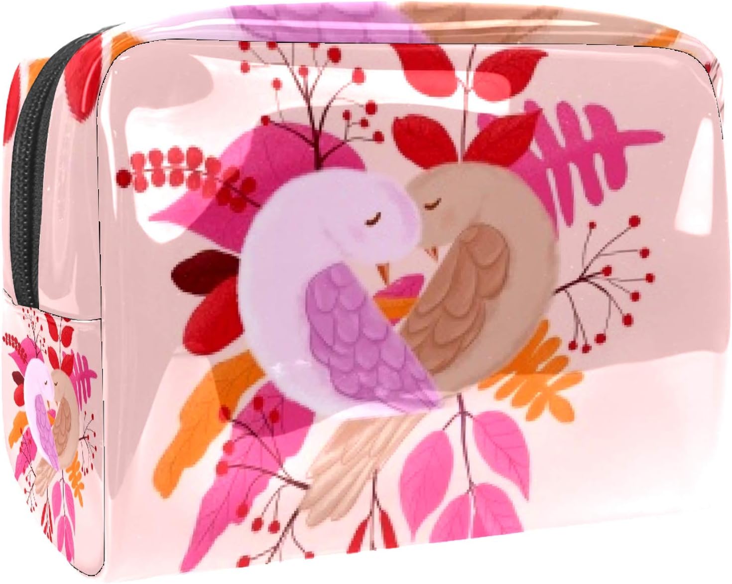 AJLTPA Kosmetiktasche Aus Neopren - Wasserdichter Kulturbeutel Mit Reißverschluss Für Damen