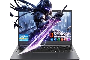 ZENAERO 14.1" Windows 11 Pro Laptop Computer 8GB RAM 128GB SSD, Intel Celeron N5095(4C4T, up to 2.9Ghz) IPS Display, HDMI, Dual Band WiFi, BT5.0 Light and Thin Notebook PC for Work, School Student
