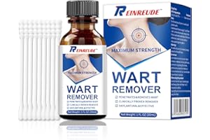 AHUIFT Fast Acting Wart Freeze Off Wart Removal,17% Salicylic Acid Wart Remover Freeze Off for Corn on Toes,Genital Wart, H Warts, Common Wart, Flat Wart, Callus, Warts, Plantar Wart Remover Liquid,30ml