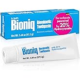 Bioniq Classic 20% Hydroxyapatite Toothpaste 3.44 Oz | bioHAP and Fluoride Free Toothpaste for Daily Use, Clinically Tested, Expert for Enamel and Gum Care, 3.44 Oz 1 Pack
