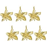 LEGENTLISUR Gold Bowknot Charms for Jewelry Making Cute Stainless Steel Bow Pendant Charms with Natural Freshwater Pearls for Bracelets Necklace Earring Keychains DIY Supplies