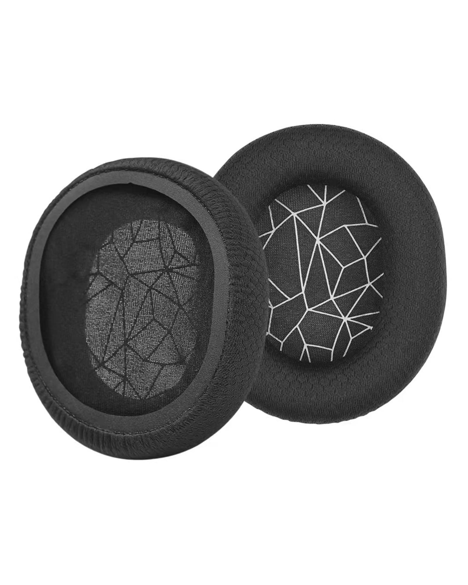 SPDYCESS 1 Pair Earpads Ear Pads Cover Cushions Replacement for Arctis 3 / Arctis 5 / Arctis 7 Headphones - Headphones Protection Accessories, White