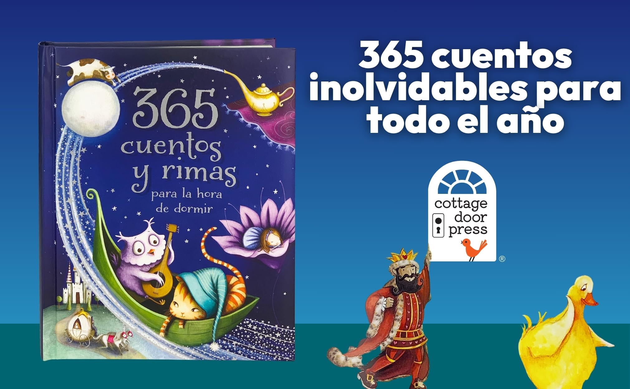 365 cuentos y rimas para la hora de dormir/ 365 Tales and Rhymes for Bedtime (Spanish Edition)