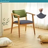 Granbest Jacquard Dining Chair Slipcovers Set of 4, Grey, 36-46cm Seats view 2