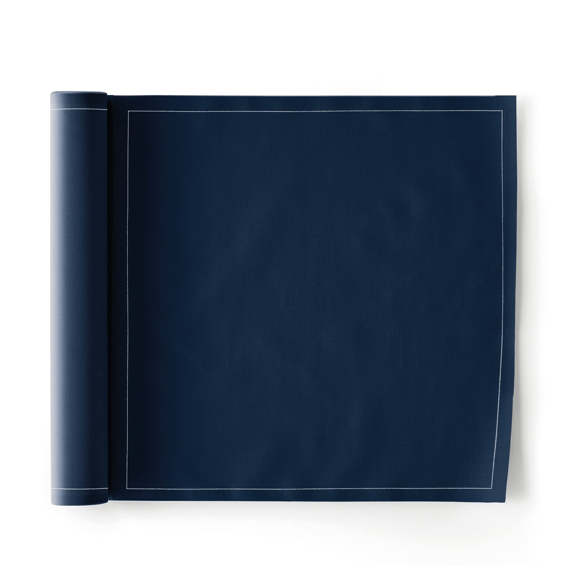 MYdrap SA32/409-7 Serviette de Table pour Repas et Dîner Tissu/Coton Bleu Pétrole 32 x 32 x 0,5 cm