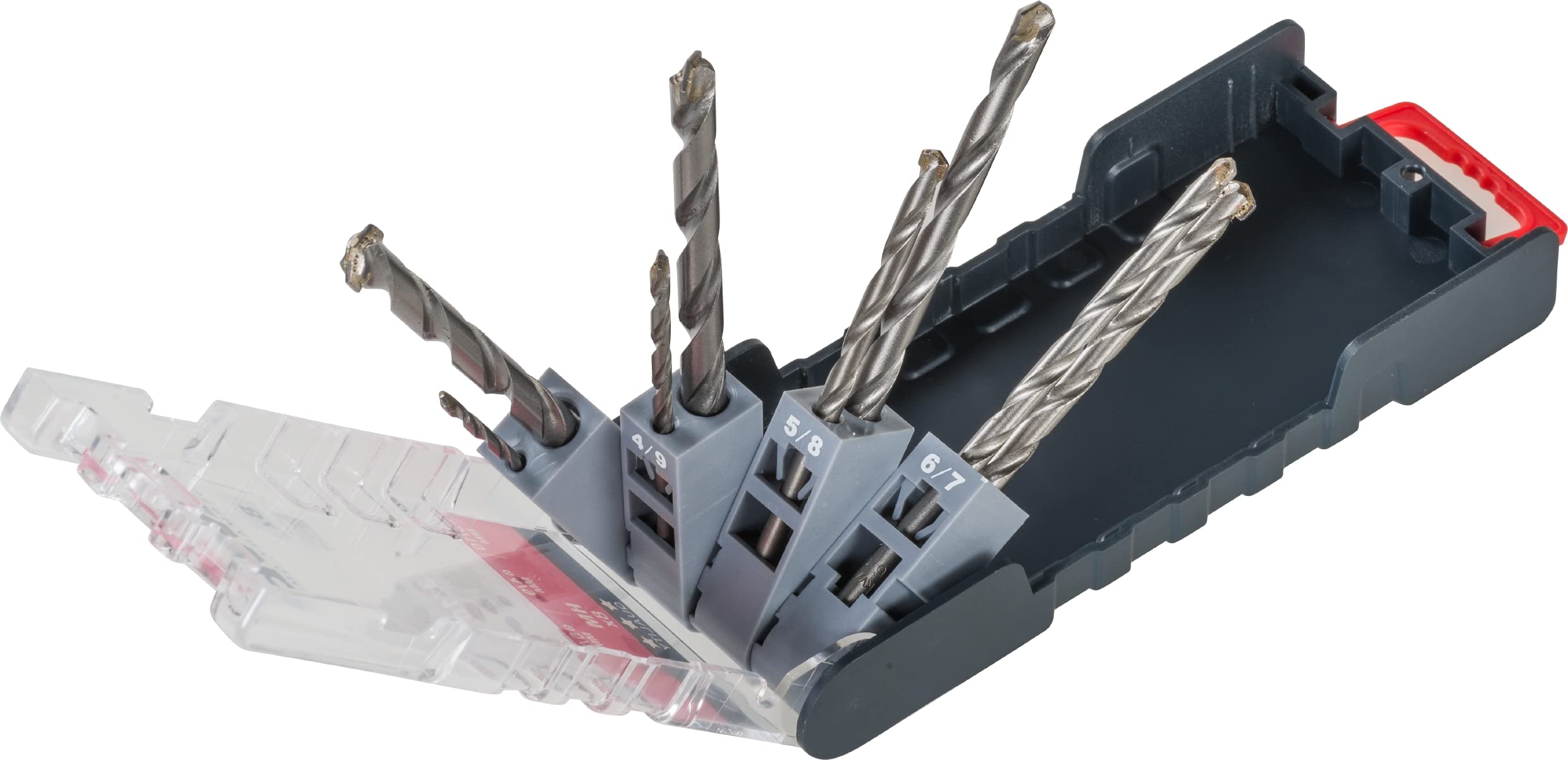 kwb PowerBox Stone Drill Set - Drill Set, 8-Piece, Carbide Equipped