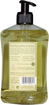 A La Maison Liquid Soap Rosemary Mint 16.9 Oz Natural French Castile Hand Soap view 2