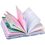 OMEYA PU Leather Colorful Blank Writing Journal for
