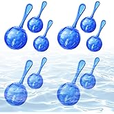 isinlive Humidifier Cleaning Balls, 10 Pack Demineralization Cleaning Ball, for All humidifiers and Fish Tanks, Prevents Scal