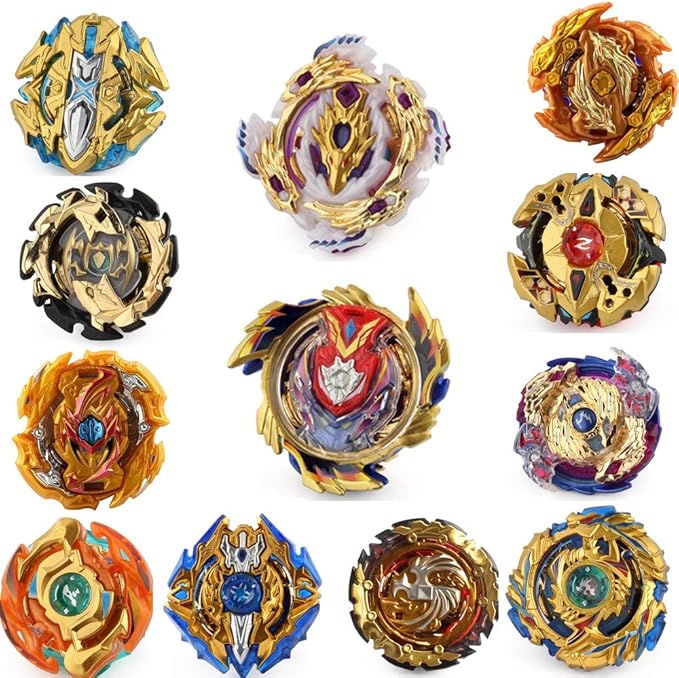 Gyros 12 Pack Toys for Kids,Bey Battle Burst Gyro Blades