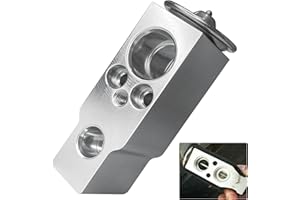 KUQUTIDY KUTTIADY A/C Expansion Valve, Metal Anti-Wear Steam Engine Air Conditioning Expansion Valve for Toyota, Honda, Lexus, Jaguar Land Rover, Suzuki, A/C System Repair Accessories for Most Cars Trucks SUVs