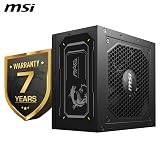 MSI MAG A750GL 750W ATX 3.0 PCIe 5.0 80 Plus Gold Fully Modular view 5