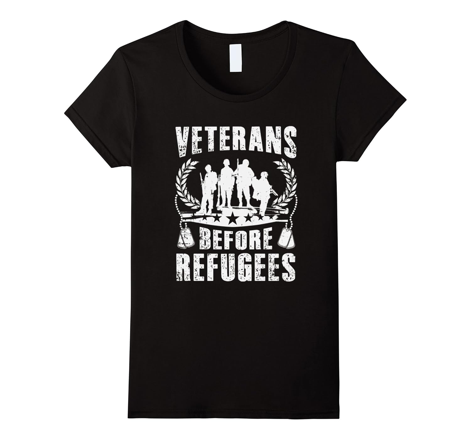 Veterans Before Refugees – Veteran T-Shirt