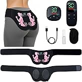 Booty Trainer for Women, Glute Trainer with 10 Modes & 30 Intensity Levels, Electric Butt Lifting Machine Hip Trainer for Beginners Home Office Travel