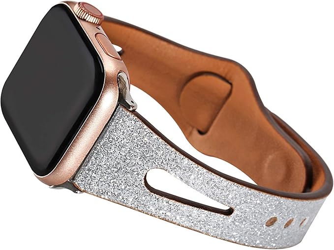 Anya - Correa de Piel para Apple Watch (38 mm, 40 mm, 42 mm ...