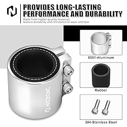 NICECNC Exhaust Clamp Compatible with Yamaha
