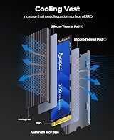 ORICO 512GB M.2 NVMe SSD with Heatsink PCIe Gen3x4 2280 J10 view 4