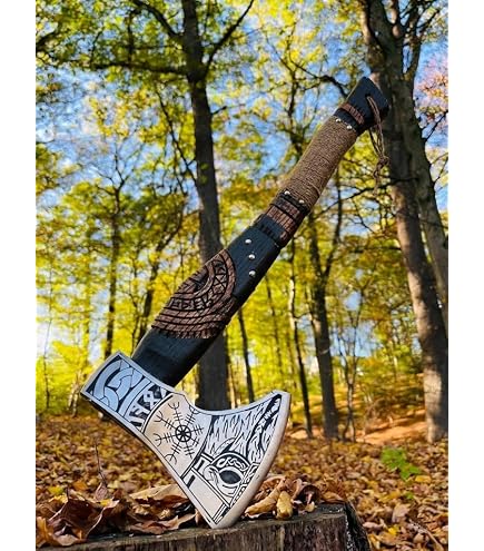Amazon.com : Poshland AX-7000 Custom Gift Forged Carbon Steel