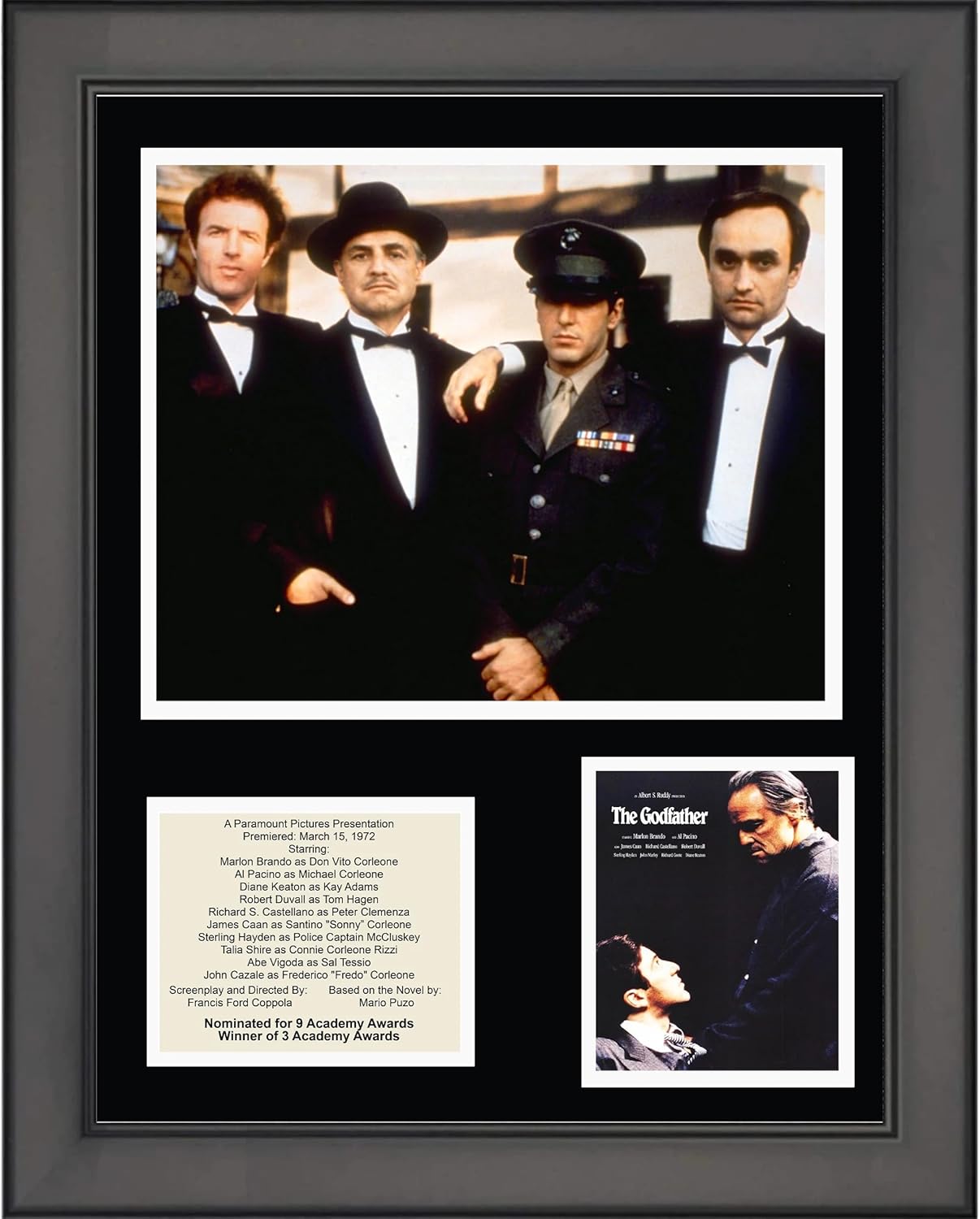 Photographs - Framed The Godfather Movie 12