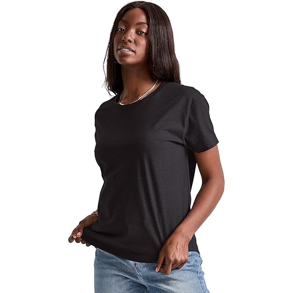 Bella + Canvas - Women's Flowy Cropped Tee - 8882 - M - Black