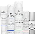 Vibriance Premium Skincare Bundle | Super C All-in-One Serum, Face Cleanser, Moisturizing Cream, Sheer Zinc Sunscreen SPF 50, Age Defying Body Creme - Heal, Hydrate, Protect, Rejuvenate