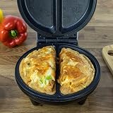 Quest Dual Omelette Maker Electric Non-Stick Easy Clean Healthy Scrambled Fried view 4