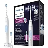 PHILIPS Sonicare ProtectiveClean Electric Toothbrush with Plaque Control Brush Head, Rechargeable Sonicare Toothbrush with Pr