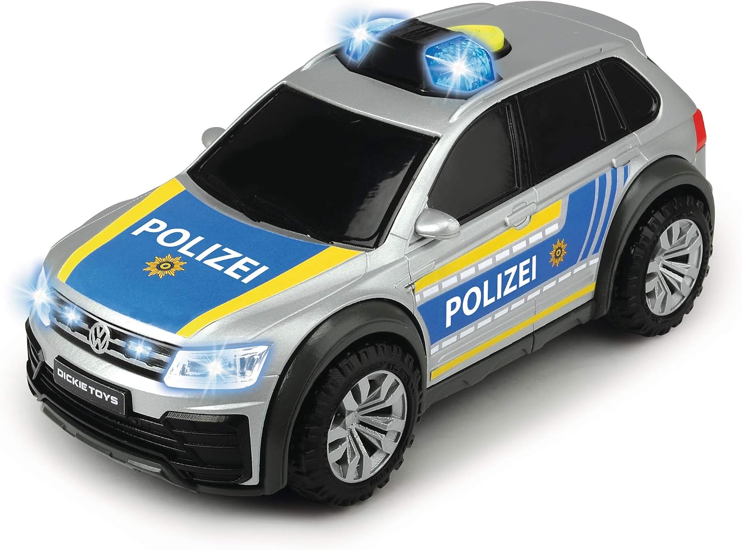 Dickie Toys, Volkswagen VW Tiguan R-Line, 25 cm Police Car with Light & Sound, Police SUV, Toy Cars - Image 5