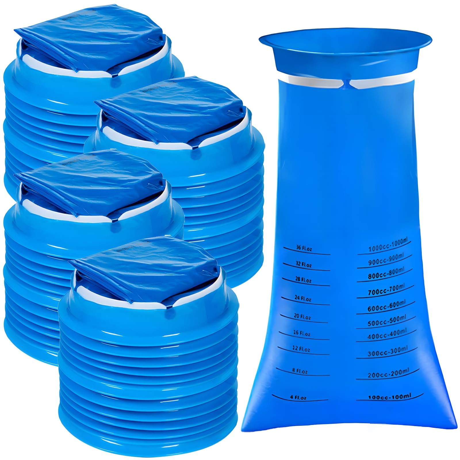 T&J Fashion 50 Pack Motion Sickness Bags for Travel, Leakproof & Odor Control Disposable Sick Bags Essentials for Kids, Cars, Airplanes and Cruise