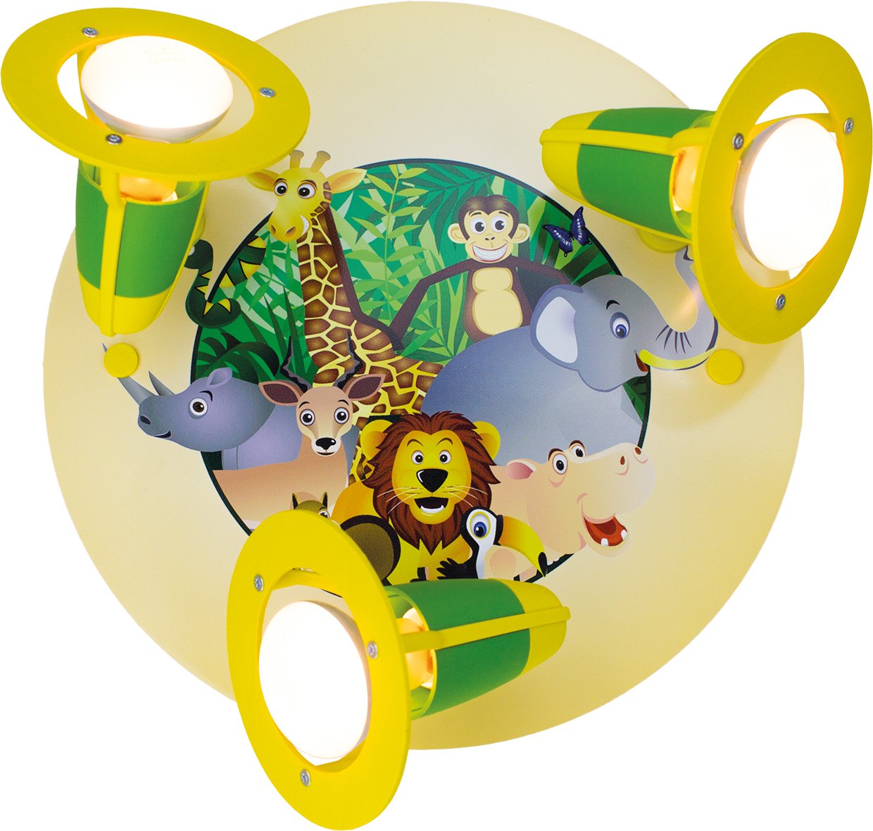 Elobra Spotlight Fitting 3-Bulb Jungle, ELO, 127551