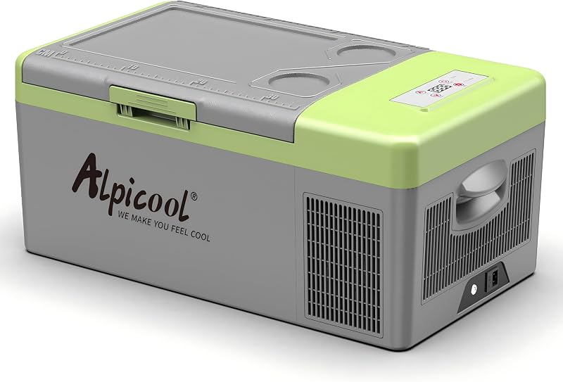 Alpicool Y16T 15L Car Fridge Freezer 12V Portable Cooler for RV Truck Camper