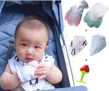 baby teething mitten amazon