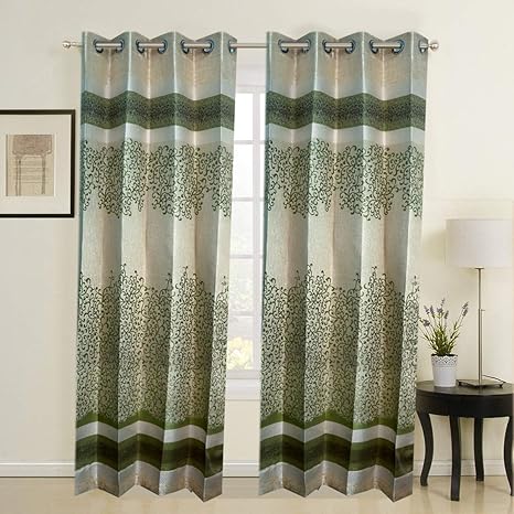 Buy Beautiful Elegance Italian Silk Panel Door Curtain Set Of 4