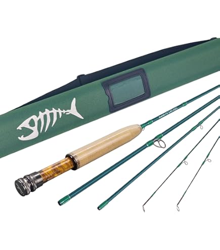 Amazon.com: Eagle Claw Trailmaster Spin-Fly Rod 6 Pc. 7 M, Im-7