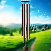 68” Large Wind Chimes for Outside Deep Tone, Bronze WindChimes for Women Mom Grandma, Memorial Sympathy Wind Chime for Loss of Loved One