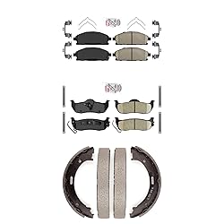 Transit Auto Front Rear Ceramic Disc Brake Pads Kit