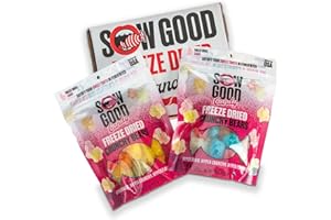 Sow Good Freeze Dried Candy Crunchy Bears 2 Pack - Perfect for Snacking & Parties