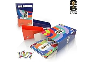 Copa do Mundo da FIFA 2026™ Box Mundial C/ 1 Álbum Capa Dura + 50 Envelopes de Figurinhas FIFA WORLD CUP 2026™