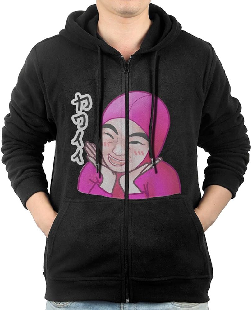 pink guy hoodies