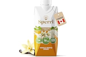 Sperri Complete & Balanced Plant-based Meal Replacement Shake - Organic Vegan Protein Drink Made with Hemp & Pea Protein – Gl